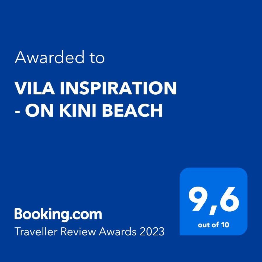 Vila Inspiration - On Kini Beach Екстериор снимка